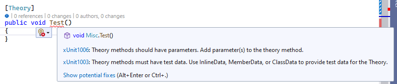 xunit analyzer