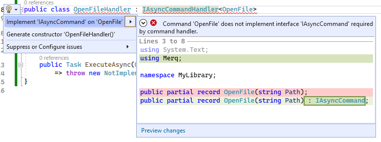 quick fix constraint